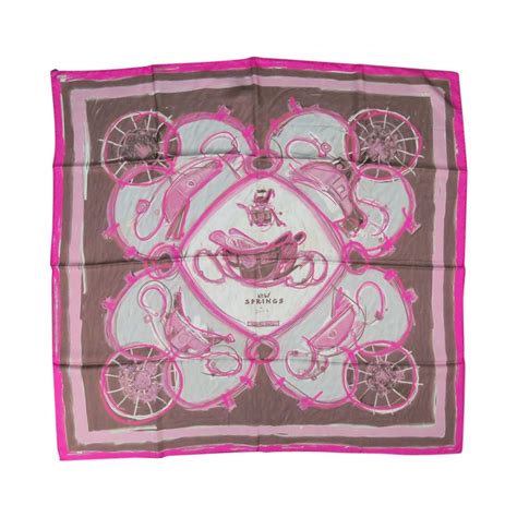 hermes pink bandana scarf|hermes silk scarves.